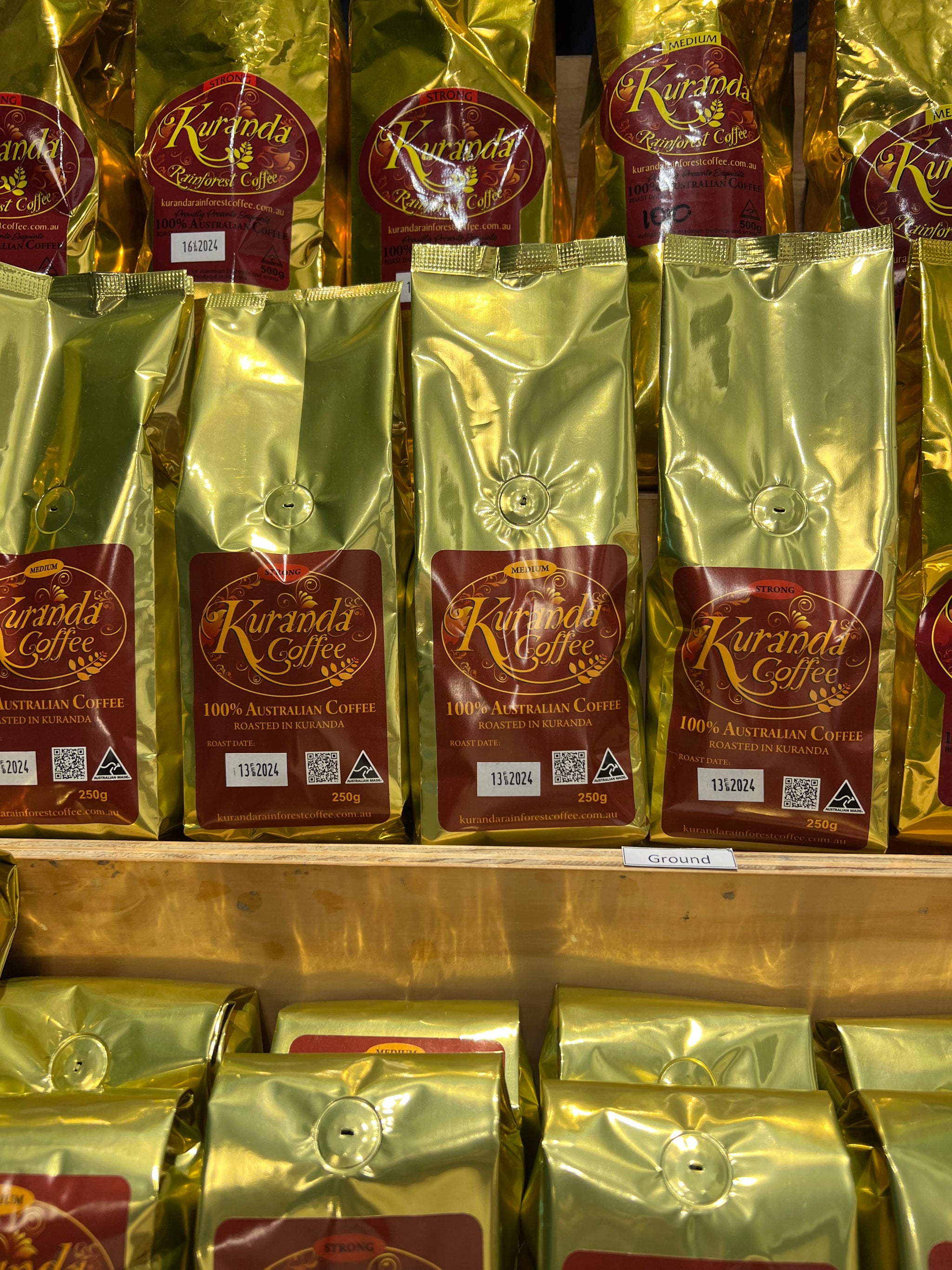キュランダコーヒー ストロングロースト 500g (粉・豆） – Rainforest
