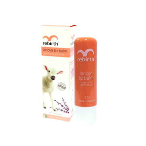 ラノリンリップバーム　rebirth lanolin lipbalm